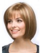 Natural Look Bob Hair Style Lace Front Mono Top Wig