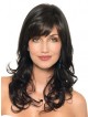 Classic Long Capless Human Hair With Side Bangs Fast Ship