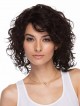 Cute Ladies Comfortable Shoulder Length Curly Lace Front Wigs Stores