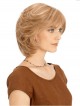 Nice Chin Length Straight Blonde Human Hair Lace Front Wigs