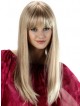 Straight Synthetic Hair Wig For Women With Full Bangs