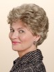 Fabulous Short Wavy Hair Synthetic Wig For Old Women