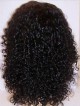 100% Human Hair Shoulder Length Lace Front Curly Real Hair Wigs