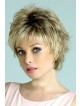 Affordable Synthetic Wavy Layered Hair Wig With Bangs