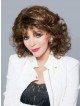 Wavy Hair Synthetic Women Celebrity Wig With Bangs 