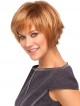 Modern Capless Short Synthetic Wig With Bangs For Women