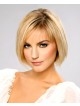 Best Chin Length Bob Straight With Bangs Lace Front Women Wig