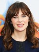 Zooey Deschanel Wonderful Lace Front Cheap Synthetic Wig